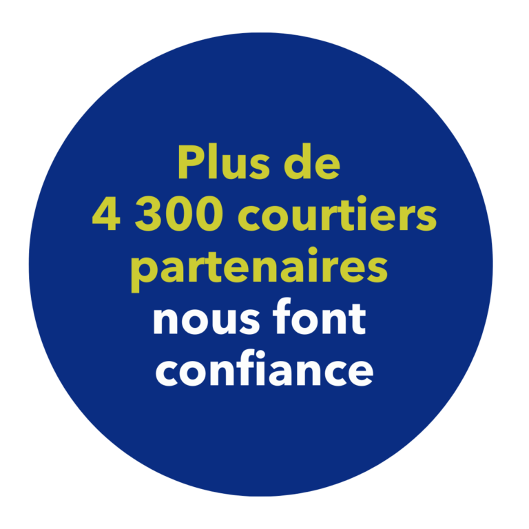 Plus de4 300 courtiers partenaires nous font confiance
