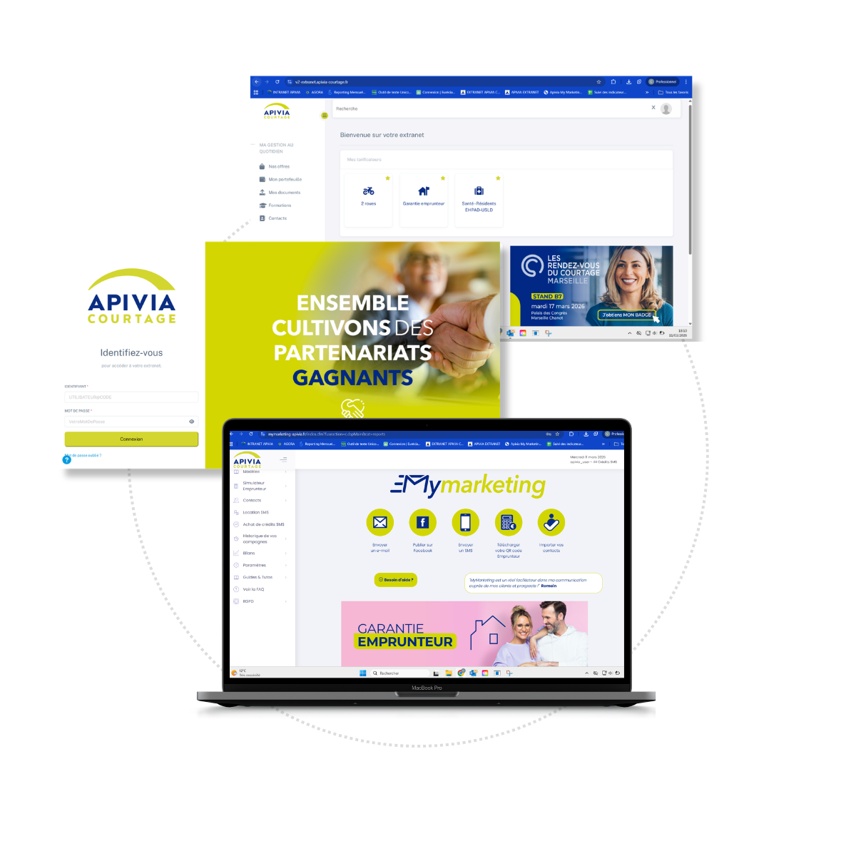 Notre extranet Cléa et la plateforme de marketing relationnelle dédiée aux courtiers