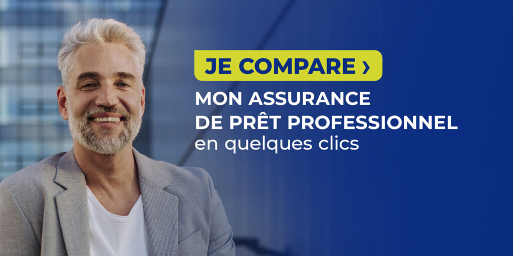 Je compare mon assurance de prêt professionnel en quelques clics